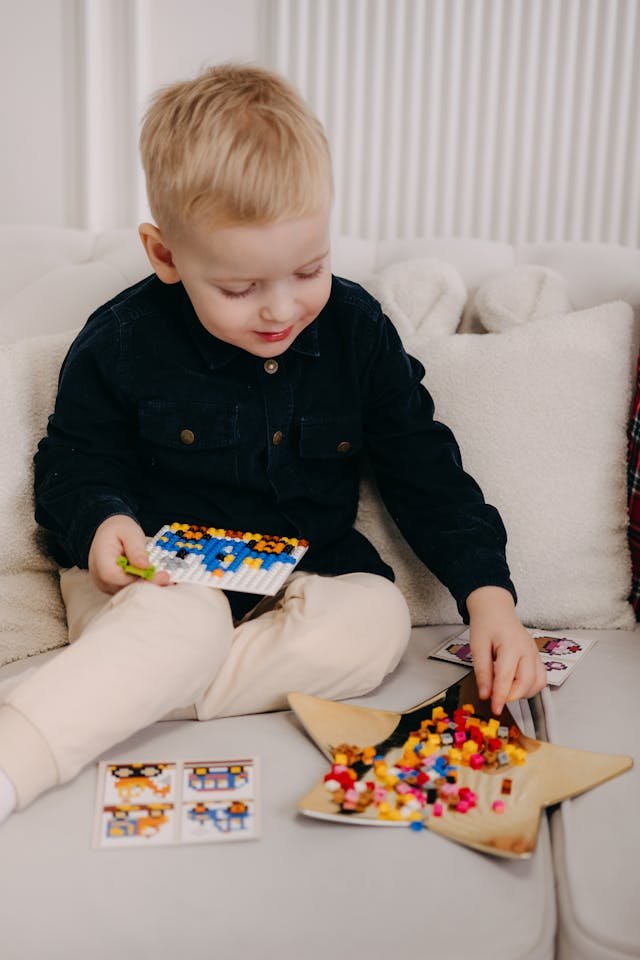 Use of CAT4 in the UK represented by an English child practicing reasosning skills